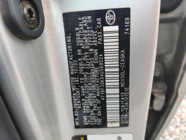 Продаж на аукціоні авто 2004 Toyota Camry, vin: 4T1BF30KX4U569524, номер лоту: 66445096