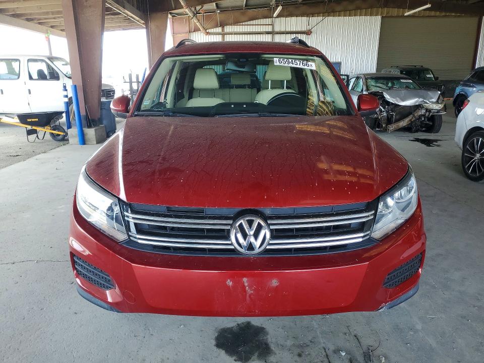 65945766 :رقم المزاد ، WVGAV7AX1GW052833 vin ، 2016 Volkswagen Tiguan مزاد بيع
