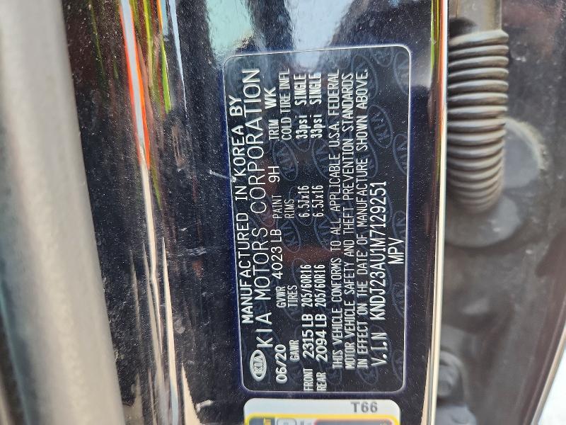 Продаж на аукціоні авто 2021 Kia Soul, vin: KNDJ23AU1M7129251, номер лоту: 64194516