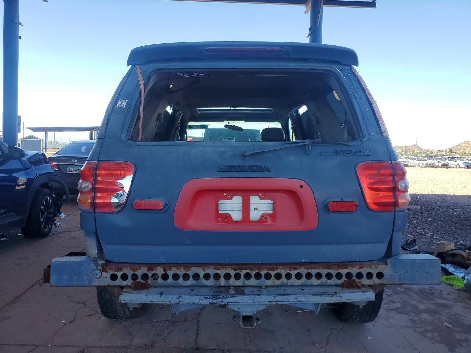 2002 Toyota Sequoia მანქანა იყიდება აუქციონზე, vin: 5TDBT48A22S060477, აუქციონის ნომერი: 65553656