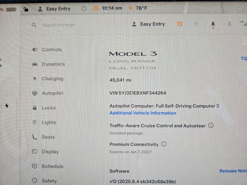 2022 Tesla Model 3 მანქანა იყიდება აუქციონზე, vin: 5YJ3E1EBXNF344264, აუქციონის ნომერი: 65668636