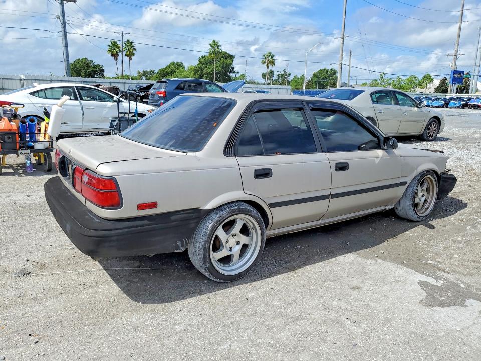 63667336 :رقم المزاد ، JT2AE94A3M3477404 vin ، 1991 Toyota Corolla مزاد بيع