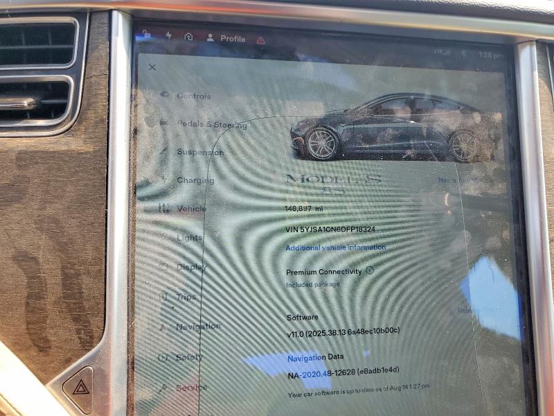 Продаж на аукціоні авто 2013 Tesla Model S, vin: 5YJSA1CN6DFP18324, номер лоту: 64972036