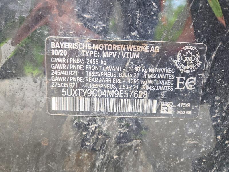 Продажа на аукционе авто 2021 Bmw X3, vin: 5UXTY9C04M9E57628, номер лота: 62601056