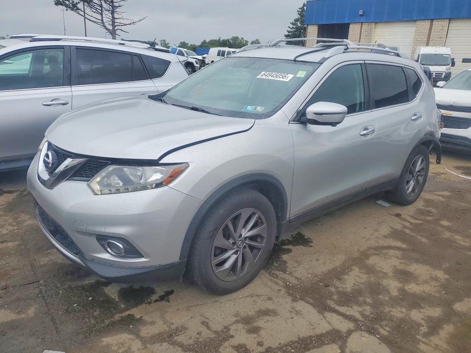 64945056 :رقم المزاد ، 5N1AT2MV9GC737764 vin ، 2016 Nissan Rogue مزاد بيع
