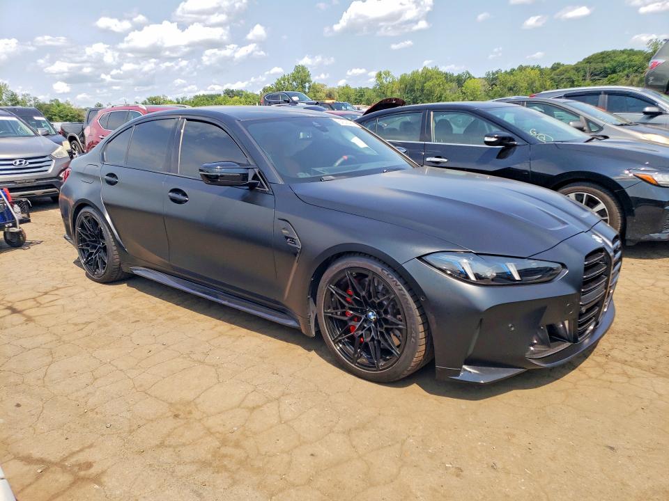 2025 Bmw M3 მანქანა იყიდება აუქციონზე, vin: WBS33HJ02SFU33751, აუქციონის ნომერი: 64538446