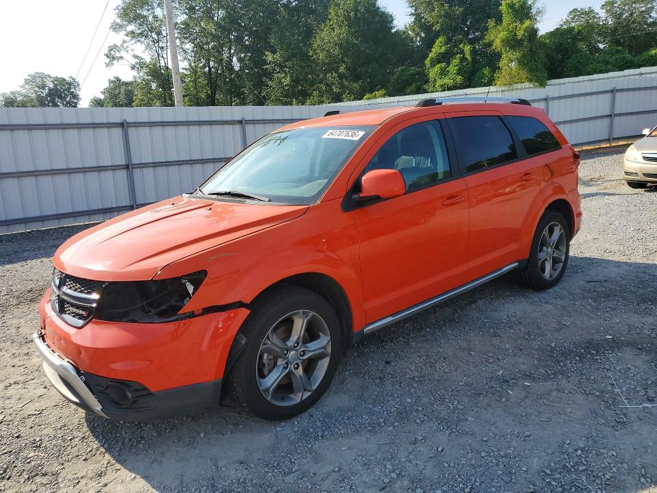 64707636 :رقم المزاد ، 3C4PDDGG1HT703747 vin ، 2017 Dodge Journey مزاد بيع