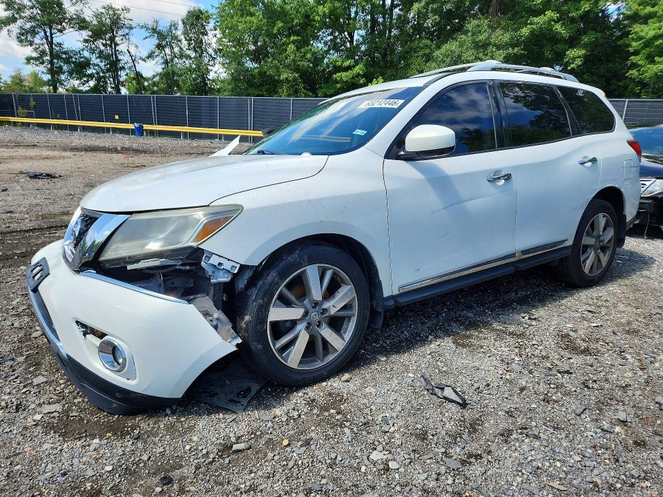 2014 Nissan Pathfinder მანქანა იყიდება აუქციონზე, vin: 5N1AR2MM1EC687333, აუქციონის ნომერი: 65212446