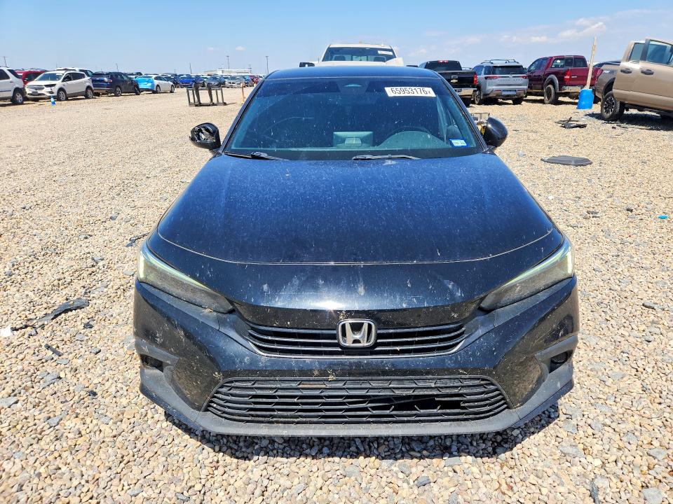 65953176 :رقم المزاد ، 2HGFE2F55NH529538 vin ، 2022 Honda Civic مزاد بيع