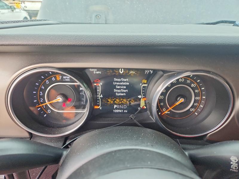 2018 Jeep Wrangler Unlimited მანქანა იყიდება აუქციონზე, vin: 1C4HJXDGXJW131743, აუქციონის ნომერი: 64422116