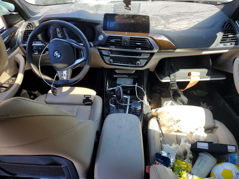 65392536 :رقم المزاد ، 5UXTS1C0XM9E58320 vin ، 2021 Bmw X3 مزاد بيع