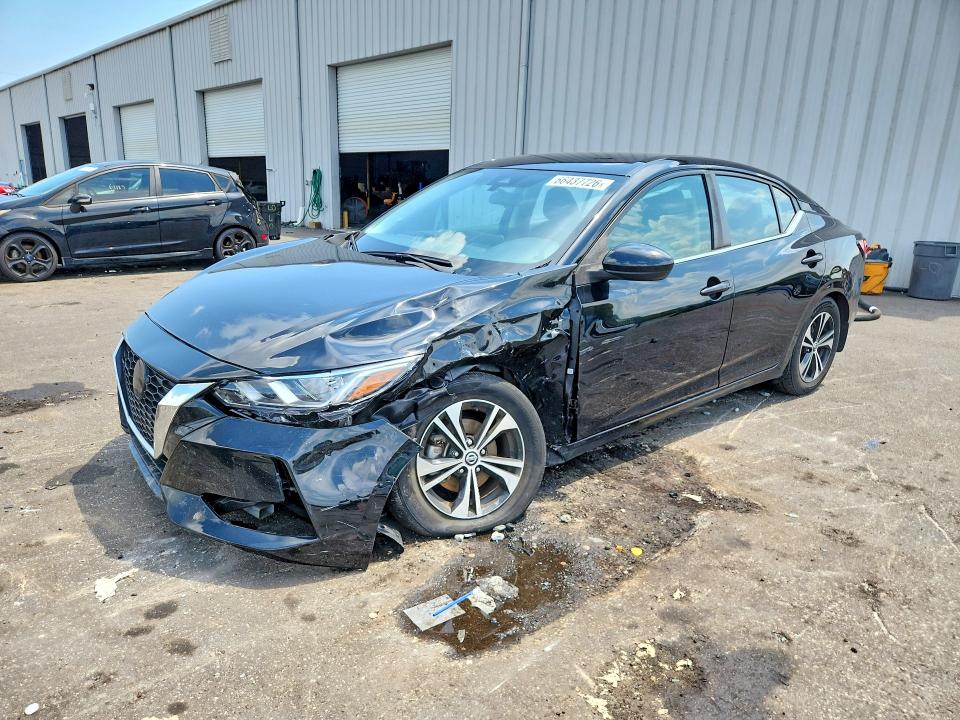 66437726 :رقم المزاد ، 3N1AB8CV9NY247053 vin ، 2022 Nissan Sentra مزاد بيع