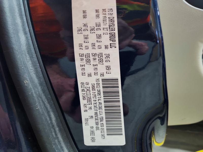 61885366 :رقم المزاد ، 2C4RC1CG1DR589276 vin ، 2013 Chrysler Town & Country مزاد بيع