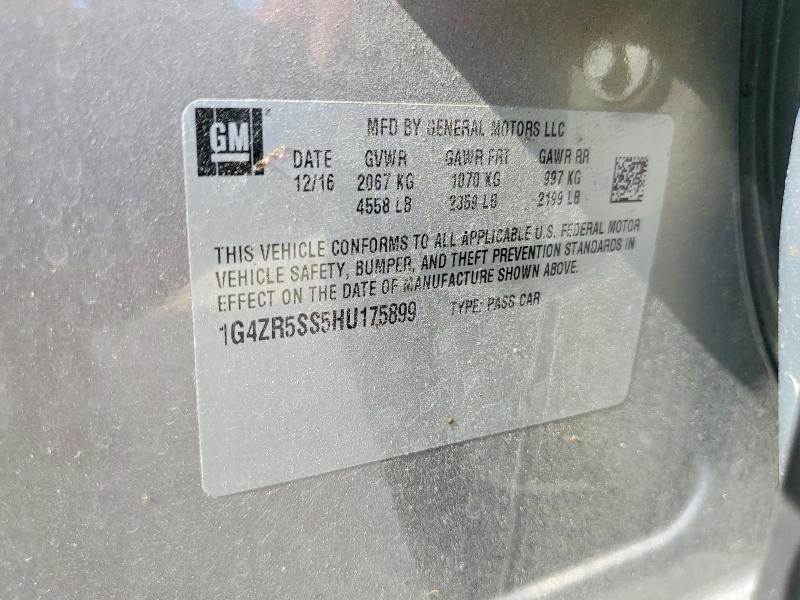 Продаж на аукціоні авто 2017 Buick Lacrosse, vin: 1G4ZR5SS5HU175899, номер лоту: 66539906