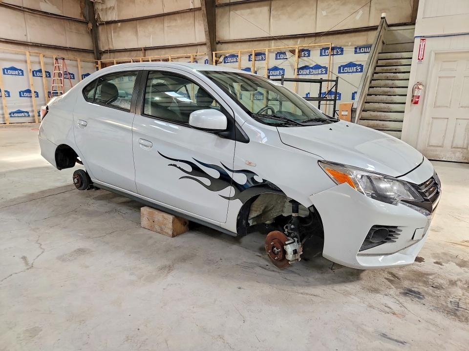 63334656 :رقم المزاد ، ML32FUFJ5RHF05731 vin ، 2024 Mitsubishi Mirage مزاد بيع