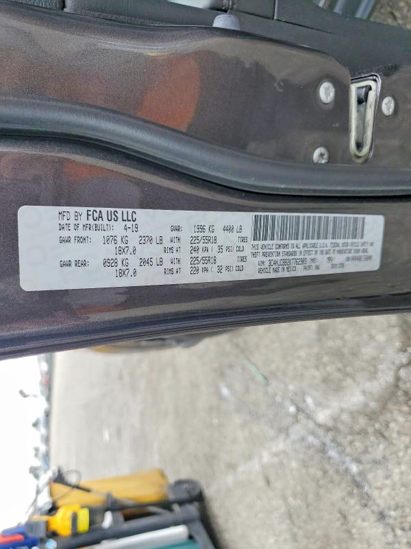 Продаж на аукціоні авто 2019 Jeep Compass, vin: 3C4NJCBB2KT762903, номер лоту: 65095546