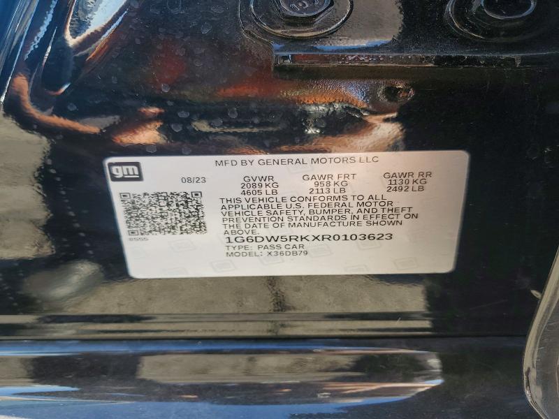 Aukcja sprzedaży 2024 Cadillac Ct5, vin: 1G6DW5RKXR0103623, numer aukcji: 66373876