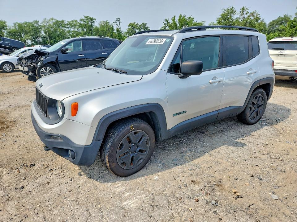 Продаж на аукціоні авто 2018 Jeep Renegade, vin: ZACCJBAB1JPH58558, номер лоту: 64690826