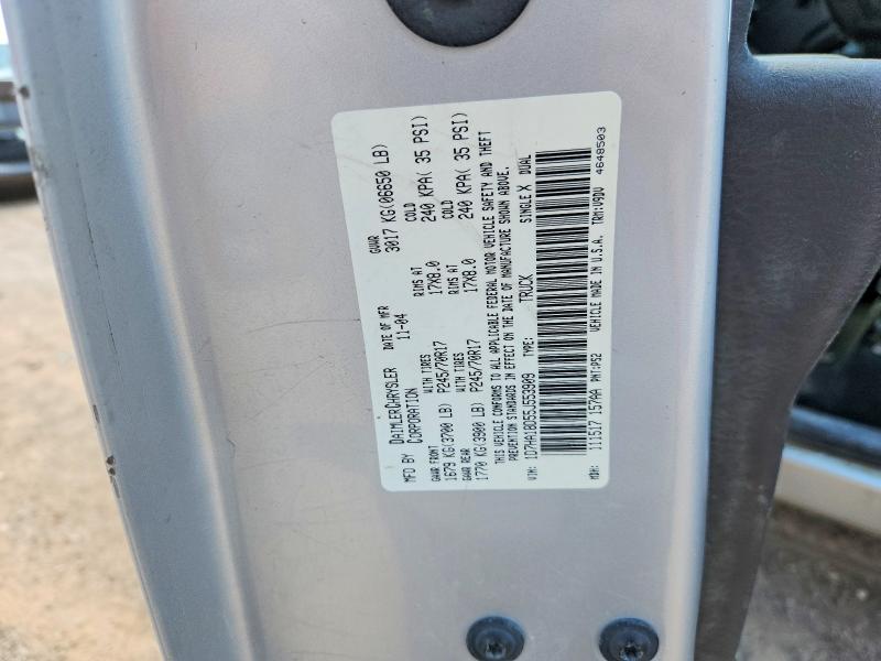 Aukcja sprzedaży 2005 Dodge Ram 1500, vin: 1D7HA18D55J553909, numer aukcji: 66397956