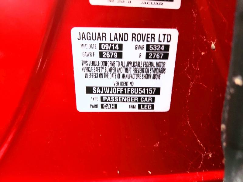 Продажа на аукционе авто 2015 Jaguar Xf, vin: SAJWJ0FF1F8U54157, номер лота: 65153326