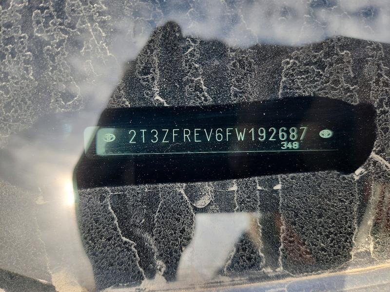 65316526 :رقم المزاد ، 2T3ZFREV6FW192687 vin ، 2015 Toyota Rav4 مزاد بيع