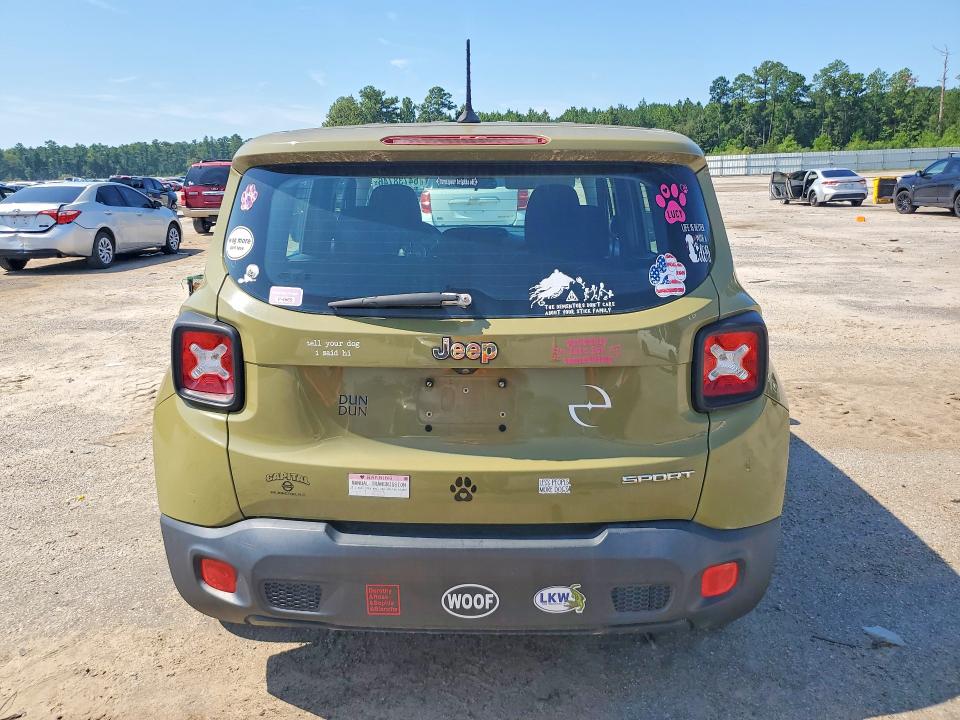Aukcja sprzedaży 2015 Jeep Renegade, vin: ZACCJAAH0FPB76416, numer aukcji: 64738746