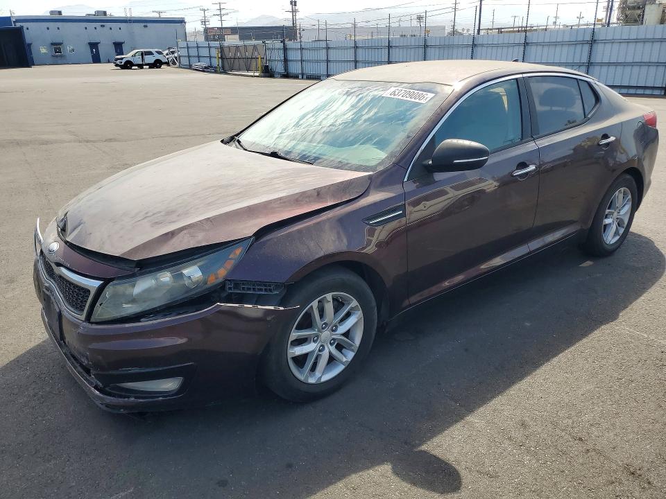Auction sale of the 2013 Kia Optima, vin: 5XXGM4A74DG129174, lot number: 63709086