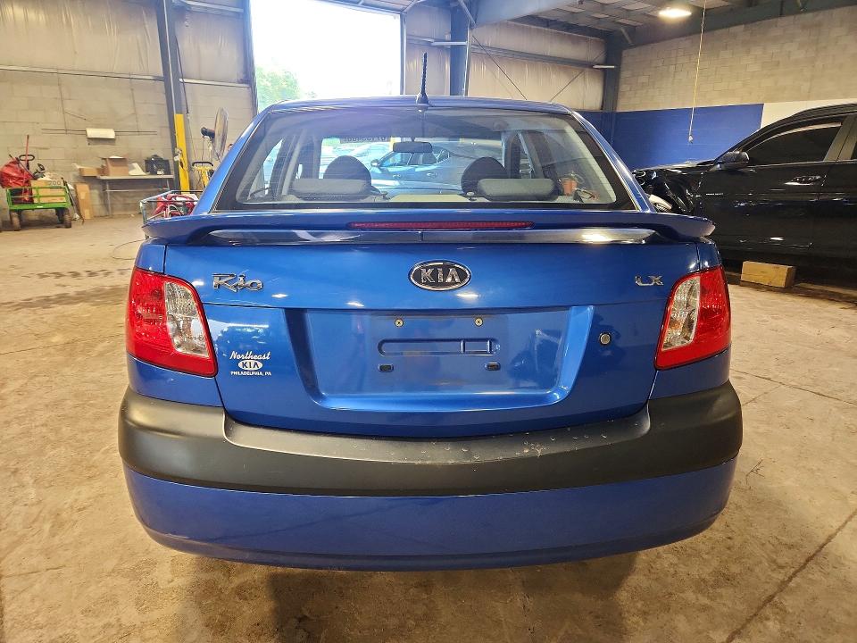2008 Kia Rio მანქანა იყიდება აუქციონზე, vin: KNADE123786397499, აუქციონის ნომერი: 67133406