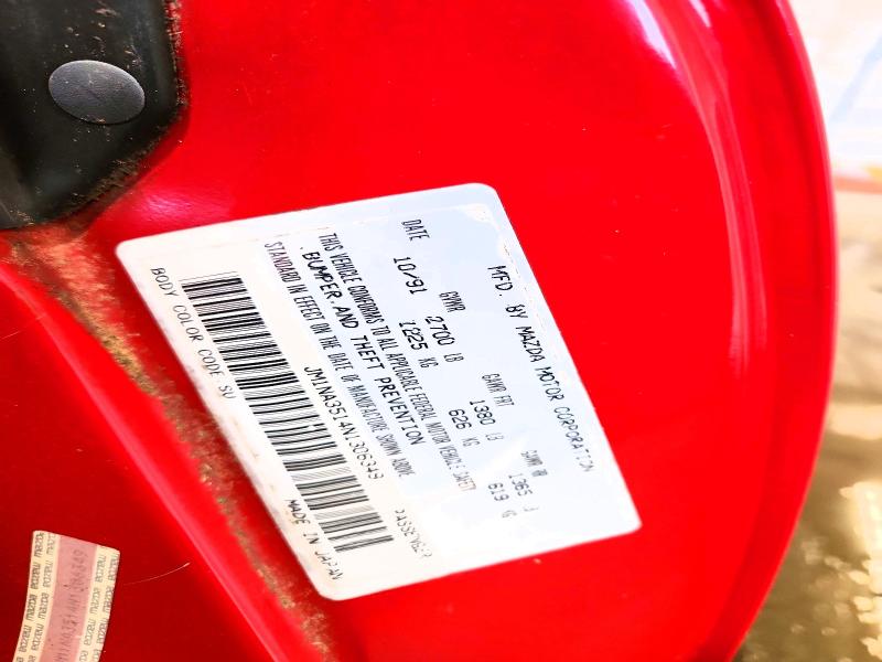 Продажа на аукционе авто 1992 Mazda Mx-5 Miata, vin: JM1NA3514N1306349, номер лота: 62923266