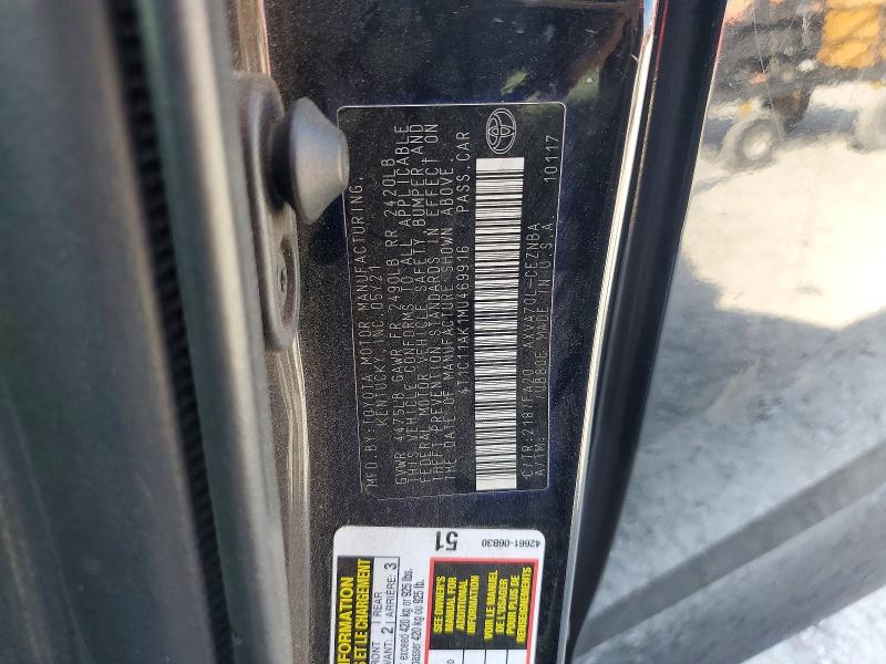Aukcja sprzedaży 2021 Toyota Camry, vin: 4T1C11AK1MU469916, numer aukcji: 65020076
