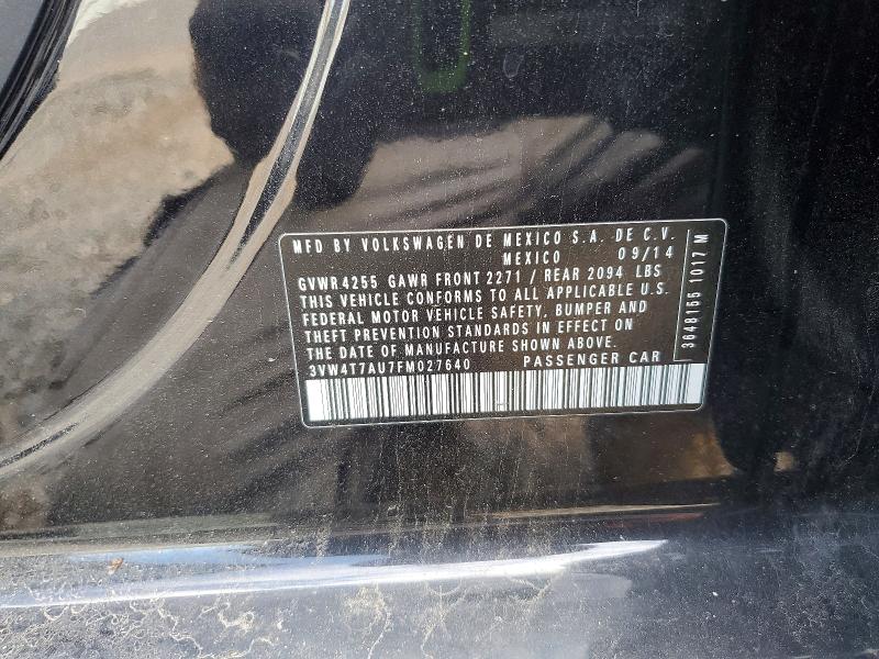 Aukcja sprzedaży 2015 Volkswagen Gti, vin: 3VW4T7AU7FM027640, numer aukcji: 65640116