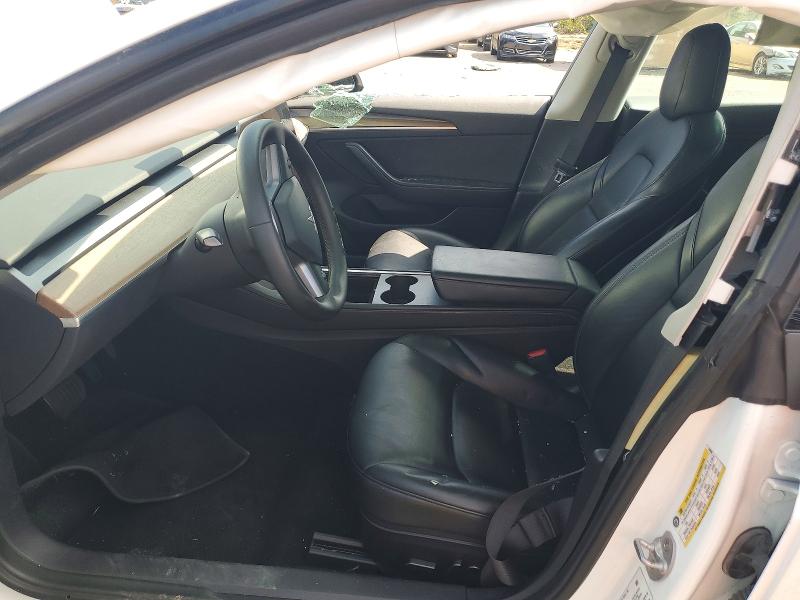 65048386 :رقم المزاد ، 5YJ3E1EB9NF335636 vin ، 2022 Tesla Model 3 مزاد بيع