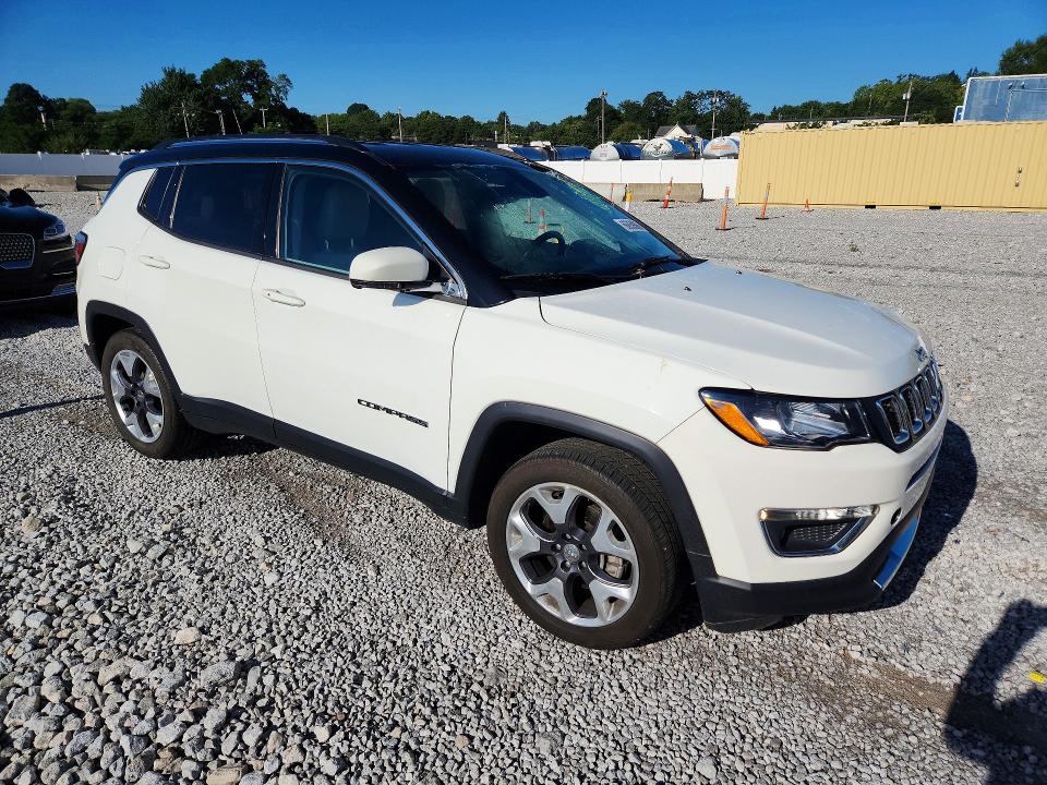Продаж на аукціоні авто 2020 Jeep Compass, vin: 3C4NJCCB6LT205654, номер лоту: 66059866