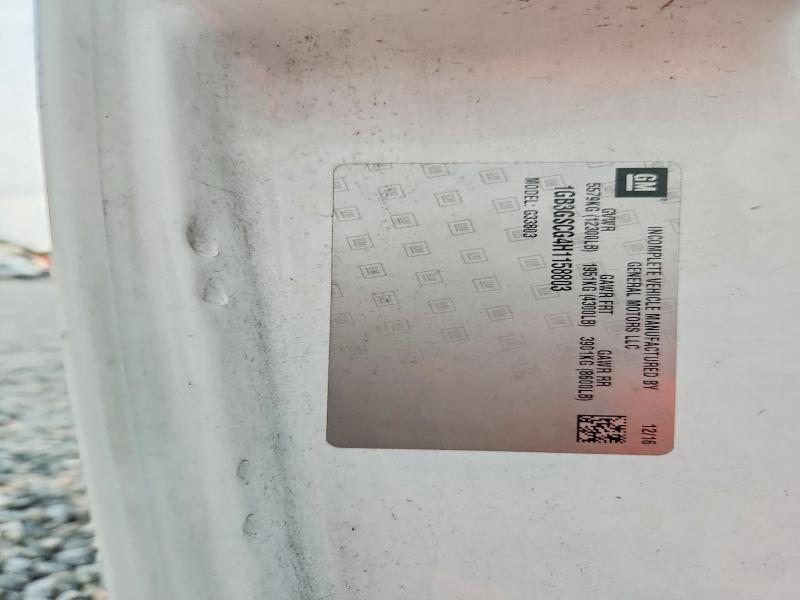 Aukcja sprzedaży 2017 Chevrolet Exp G3500, vin: 1GB3GSCG4H1158803, numer aukcji: 64191036