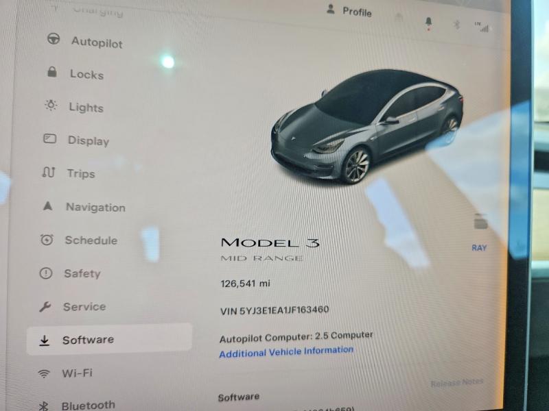 2018 Tesla Model 3 მანქანა იყიდება აუქციონზე, vin: 5YJ3E1EA1JF163460, აუქციონის ნომერი: 65643886