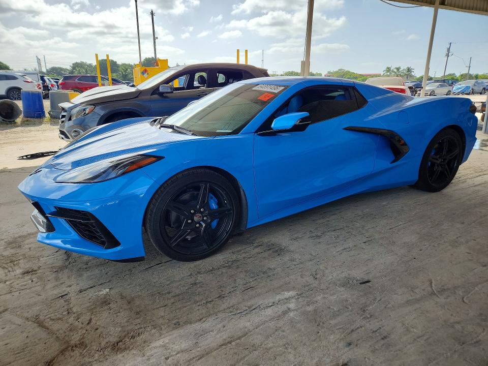 2022 Chevrolet Corvette მანქანა იყიდება აუქციონზე, vin: 1G1YC3D41N5107991, აუქციონის ნომერი: 64891496