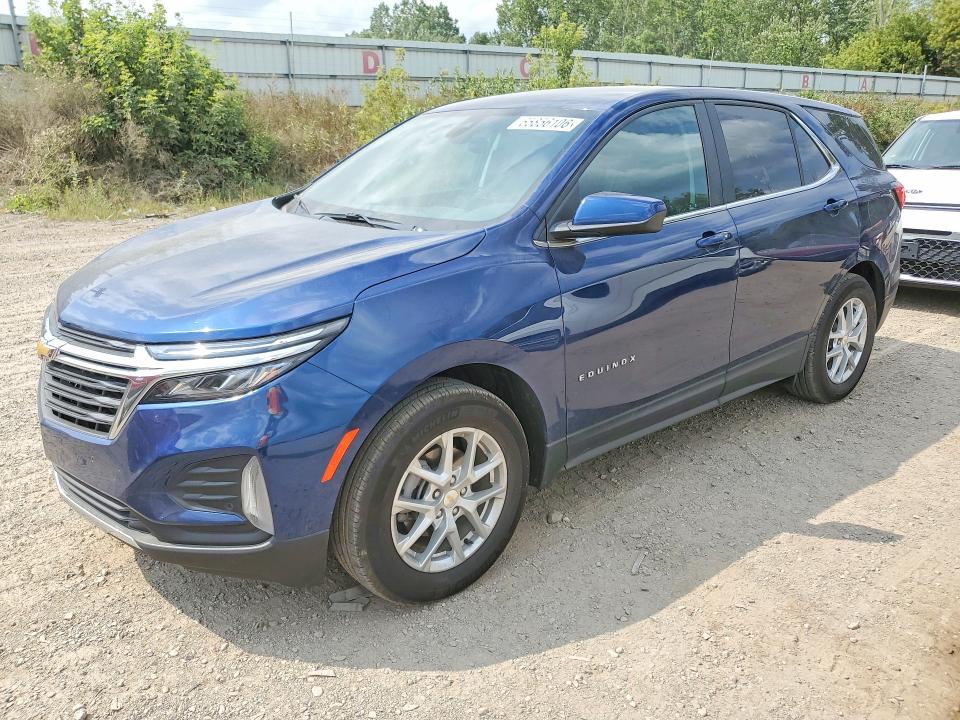 2022 Chevrolet Equinox მანქანა იყიდება აუქციონზე, vin: 3GNAXKEV1NS207729, აუქციონის ნომერი: 65856106