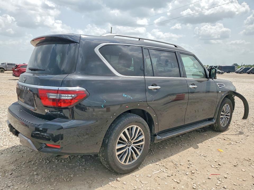 63617616 :رقم المزاد ، JN8AY2BA2M9373173 vin ، 2021 Nissan Armada مزاد بيع