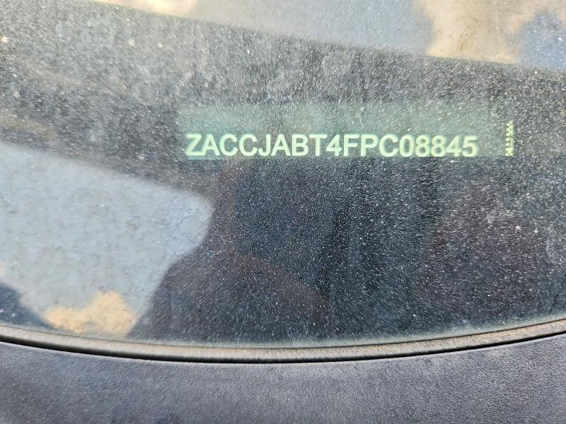 Продажа на аукционе авто 2015 Jeep Renegade, vin: ZACCJABT4FPC08845, номер лота: 65829406