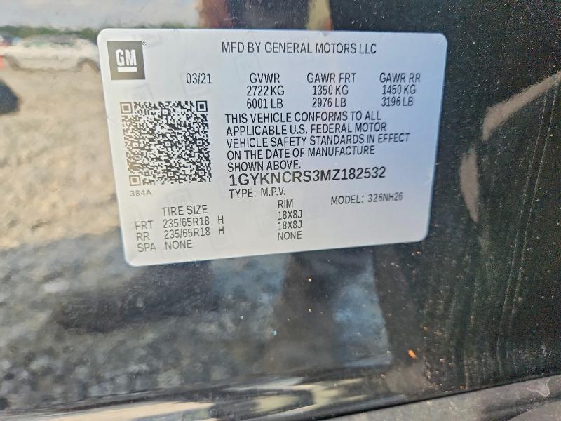Продажа на аукционе авто 2021 Cadillac Xt5, vin: 1GYKNCRS3MZ182532, номер лота: 63592816