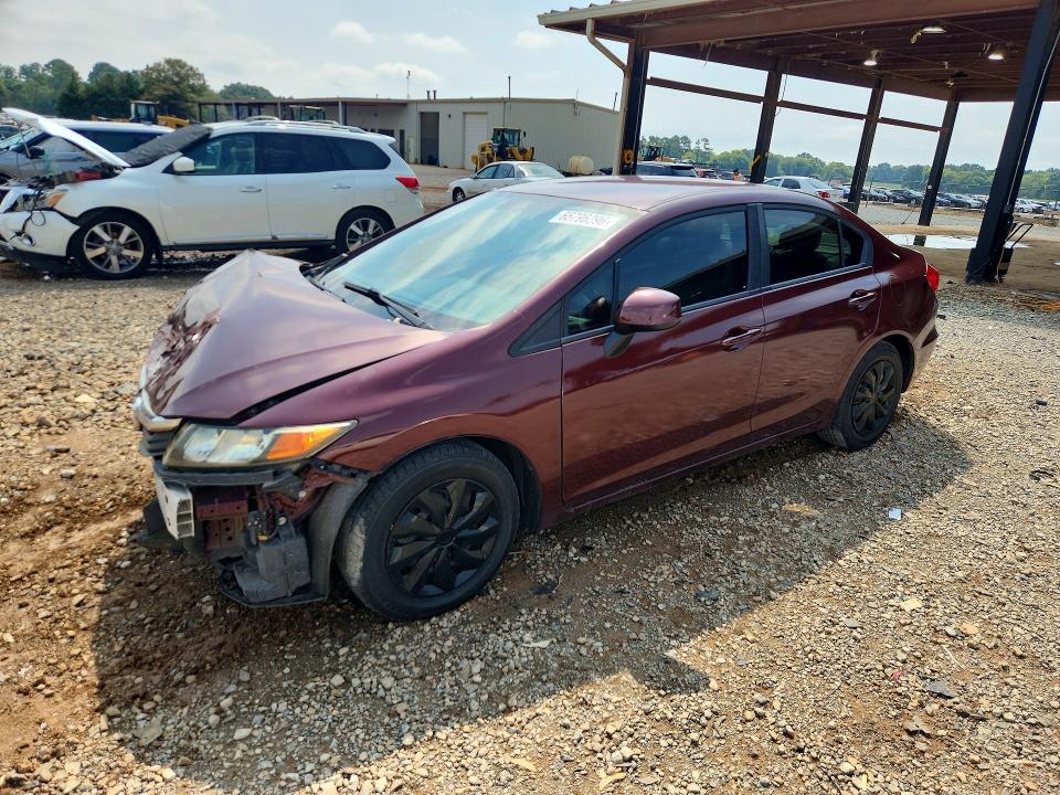 Auction sale of the 2012 Honda Civic, vin: 2HGFB2F51CH579438, lot number: 65796296