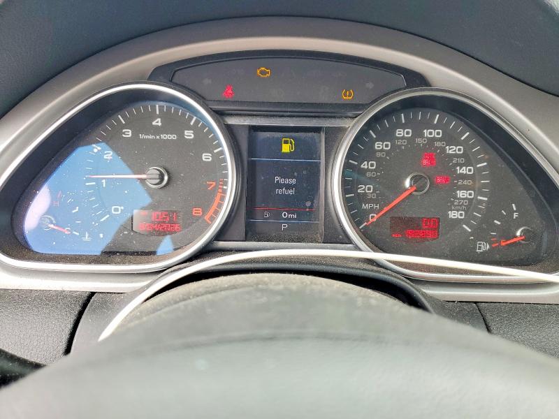 2010 Audi Q7 მანქანა იყიდება აუქციონზე, vin: WA1LYAFE5AD007240, აუქციონის ნომერი: 63601756