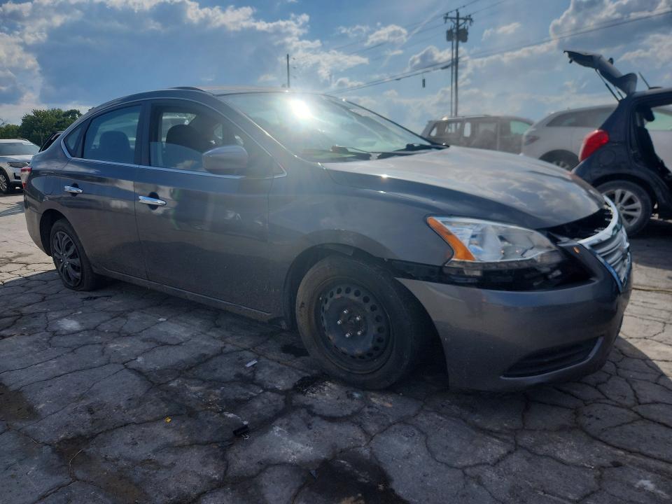 2015 Nissan Sentra მანქანა იყიდება აუქციონზე, vin: 3N1AB7AP4FL650385, აუქციონის ნომერი: 67295366