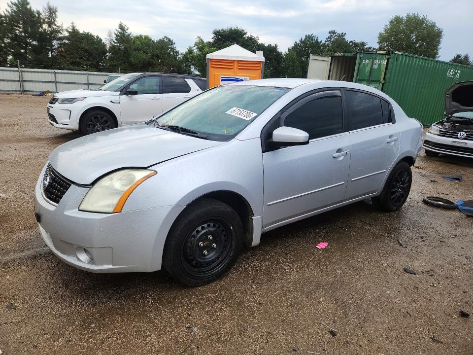 2009 Nissan Sentra მანქანა იყიდება აუქციონზე, vin: 3N1AB61E69L673342, აუქციონის ნომერი: 67153706