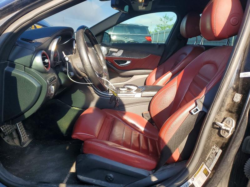 64396986 :رقم المزاد ، 55SWF6GB4FU063629 vin ، 2015 Mercedes-benz C مزاد بيع