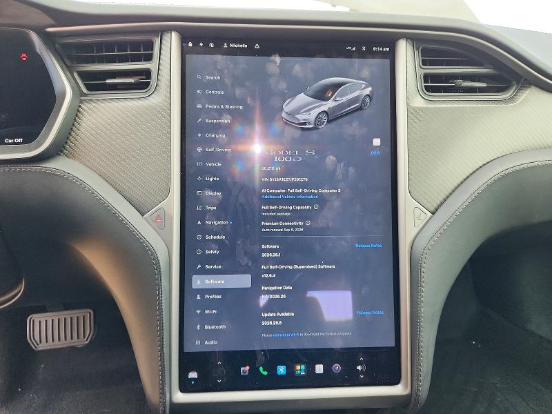 2018 Tesla Model S მანქანა იყიდება აუქციონზე, vin: 5YJSA1E27JF291279, აუქციონის ნომერი: 65140566