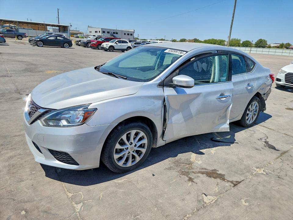 2019 Nissan Sentra მანქანა იყიდება აუქციონზე, vin: 3N1AB7AP3KY317236, აუქციონის ნომერი: 65099736