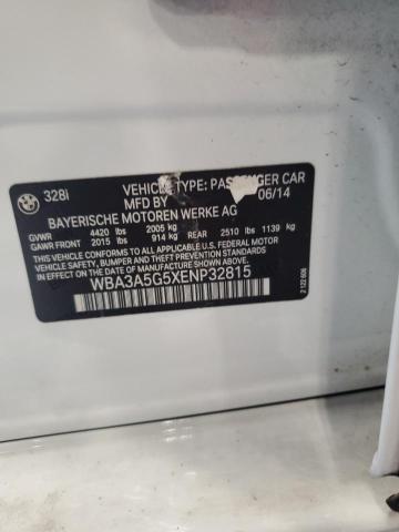 Продаж на аукціоні авто 2014 Bmw 328, vin: WBA3A5G5XENP32815, номер лоту: 63844156