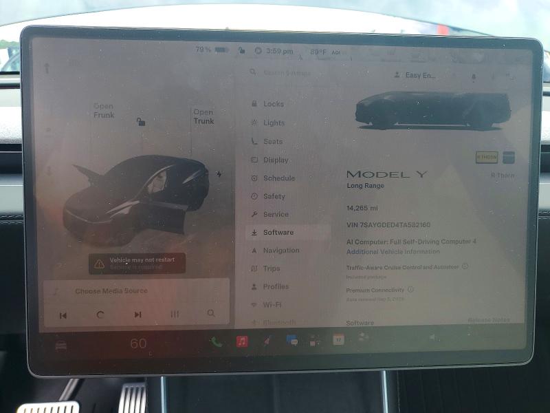 Aukcja sprzedaży 2026 Tesla Model Y, vin: 7SAYGDED4TA582160, numer aukcji: 64134986