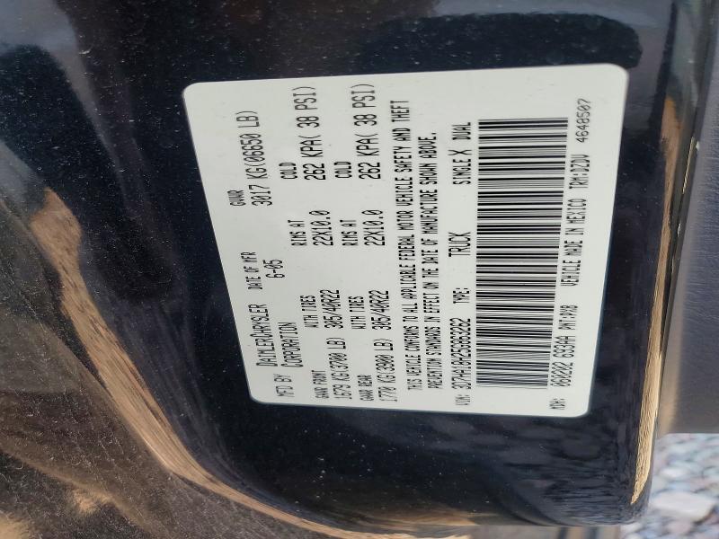 Aukcja sprzedaży 2005 Dodge Ram Srt10, vin: 3D7HA18H25G863262, numer aukcji: 64023886